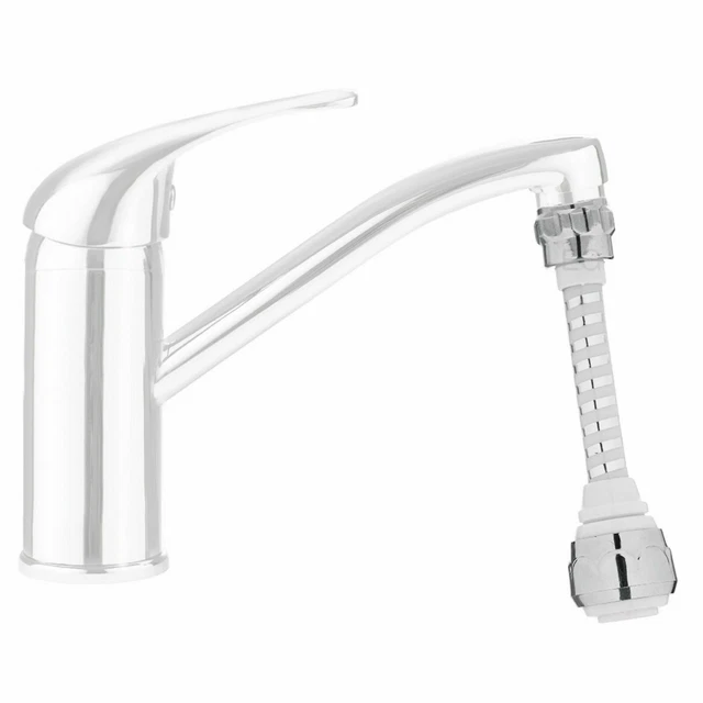 Küche Wassersparende Spüle Wasserhahn Adapter Düse Auslauf Kit Belüfter Schlauch verstellbar