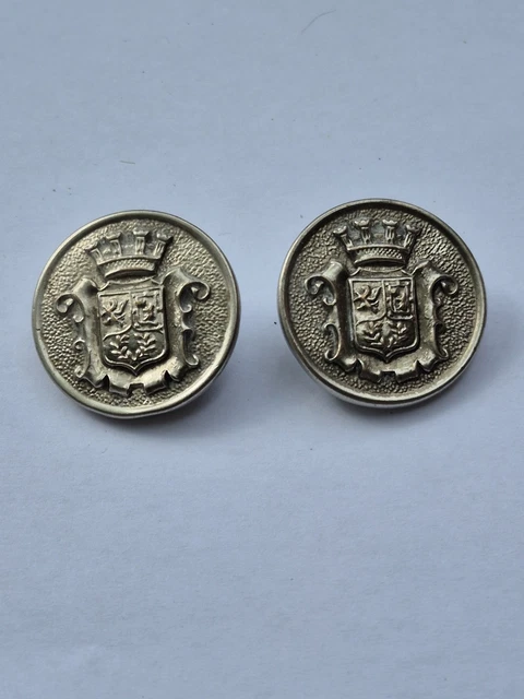 Lot De 2 Boutons épingle Vintage - Muskie Inc. - Pour Pêche Ou Collection