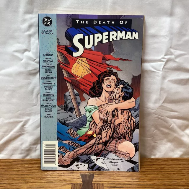 The Death Of Superman (Graphic Novel) DC Comics 1993 Paperback Trade