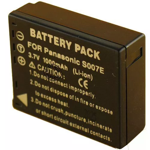 Batterie pour PANASONIC LUMIX DMC-TZ2EF-S