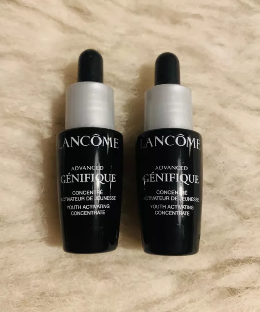 2X Lancome Advanced Genifique Youth Activating Concentrate Serum 7ml Travel Siz
