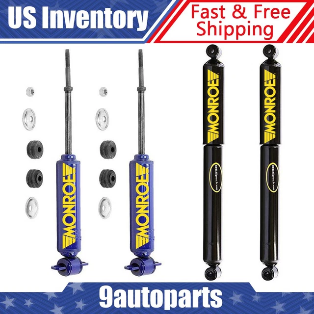 For 1999 2000 2001 2002 2003 Durango Dodge Monroe Shock Absorber Front Rear 4X