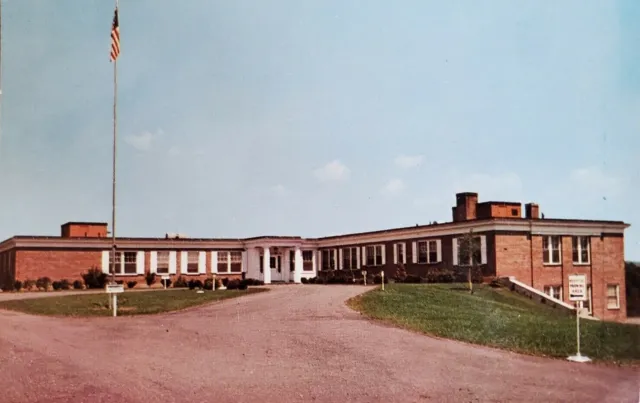 Vintage Postcard Newport Hospital Newport New Hampshire 1960s