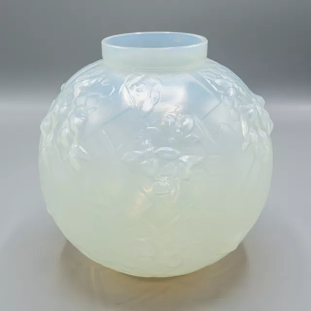 Sabino France Les Abeilles Opalescent Vase (Beehive Bees) RARE FREE USA SHIPPING