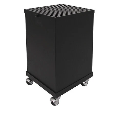 EXTRACT-ALL 987-UCA1-BL Industrial Air Scrub,350cfm,1Speed,Black