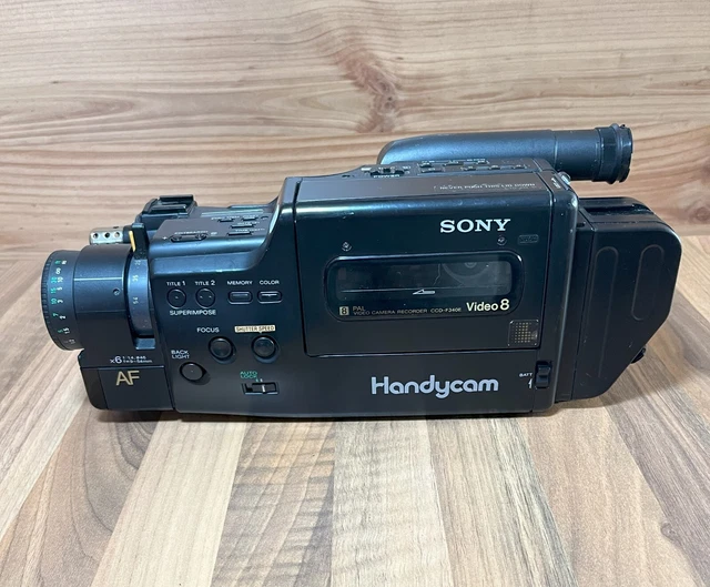 SONY HANDYCAM CCDF335E Video 8 Camera Recorder Camcorder, Battery Not