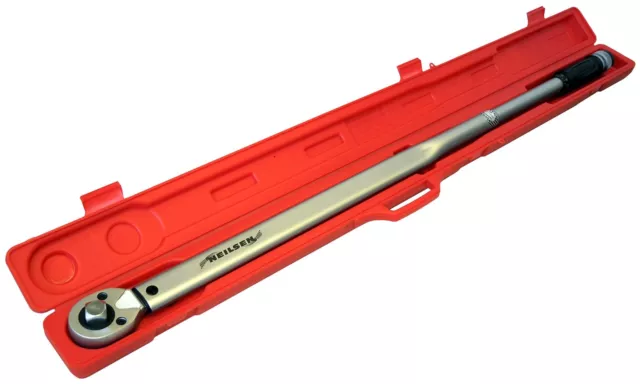 1" Drive Commercial Quality Torque Wrench 140 - 980Nm