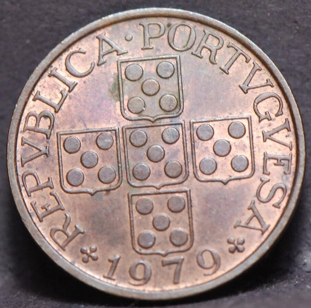 Portugal, 1978 50 Centavos, KM596, Brown-Red UNC, NR,  9-29