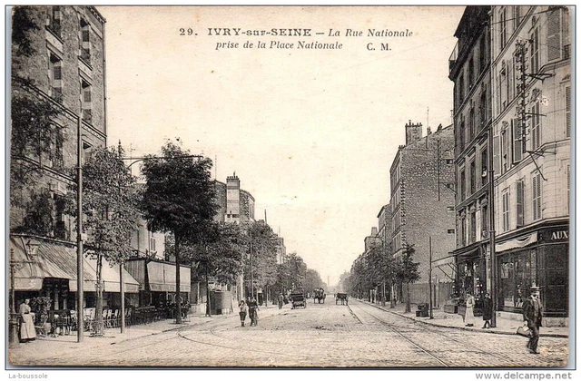 94 IVRY SUR SEINE - la rue nationale