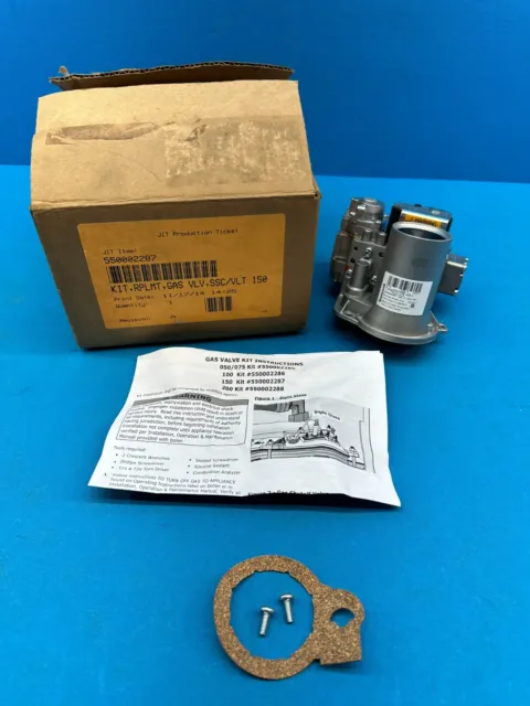 Honeywell Utica-Dunkirk SSC 150 Water Heater Gas Valve Assembly Kit 550002287