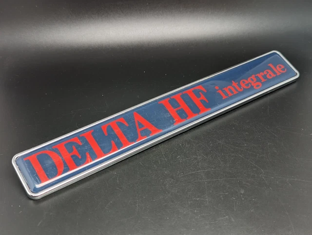 LANCIA DELTA INTEGRALE Evoluzione Evo Logo Sigla Emblema Fregio Stemma Scritta EUR 39,99 - Foto 7