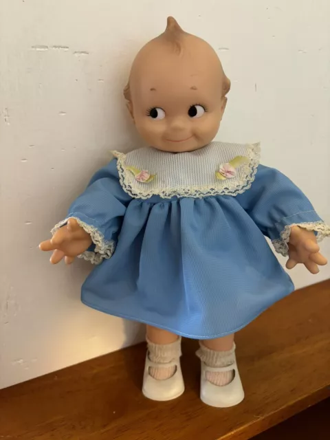 Vintage Cameo Kewpie Doll Plastic 13” Tall