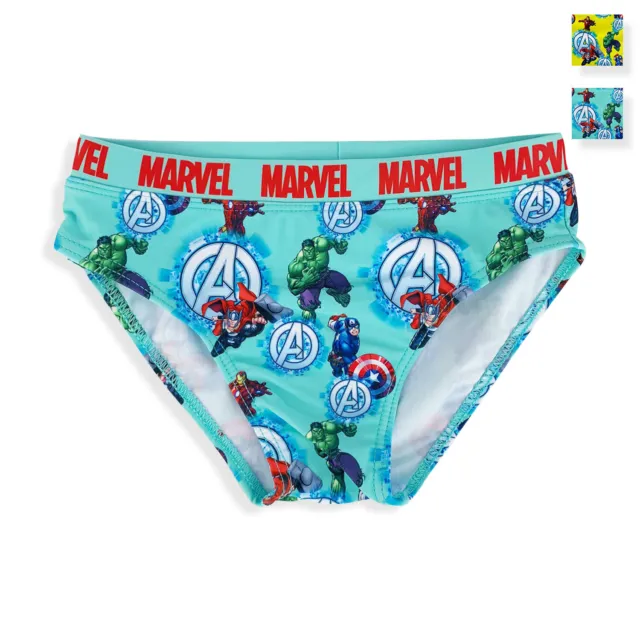 Costume da mare ufficiale Marvel Avengers per bambino slip bagno piscina 5350