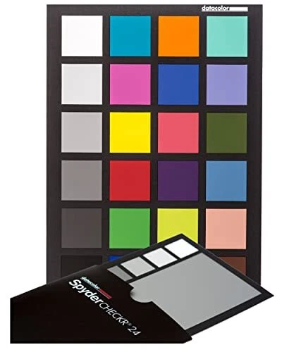 Datacolor SpyderCheckr24 - Carte couleur pour le calibrage des caméras avec 2...