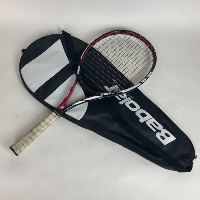 Prince Warrior 100 Esp Tennis Racket, 27", Heavily Used - Babolat Case - Grip ?