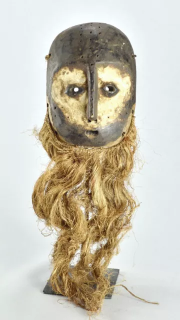 Cute LEGA Lukwakongo  Mask Bwami Congo DRC African Tribal Art 1510