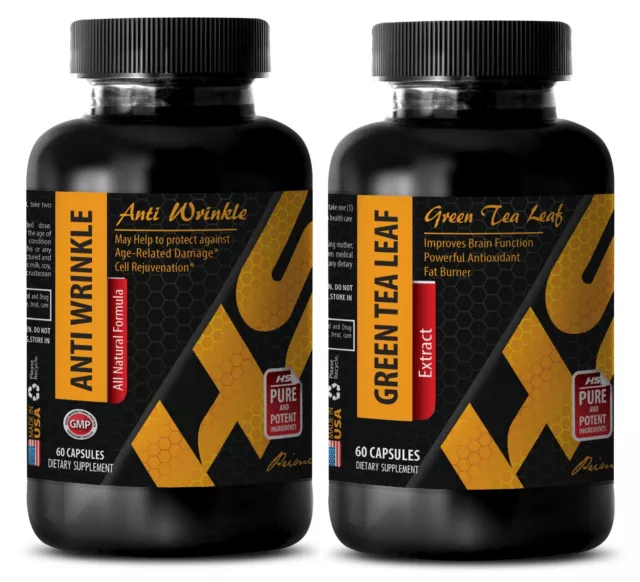 Antioxidant complex - ANTI WRINKLE - GREEN TEA COMBO - green tea diet pills