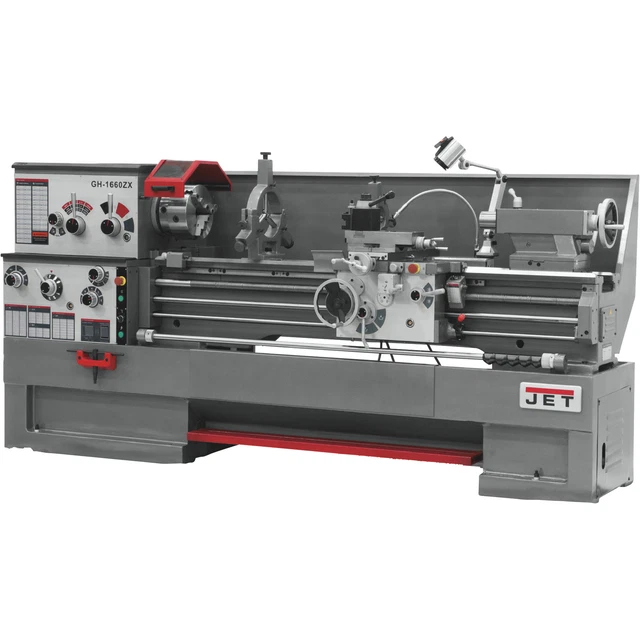 JET ZX Series  Large Spindle Bore Lathe w/Acu-Rite 203 DRO- 18inx60in