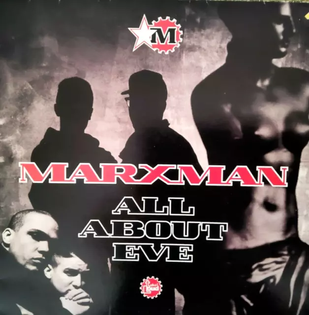 Marxman - All About Eve, 1993 Hip Hop 12" Vinyl Schallplatte Bild Sleeve Rap