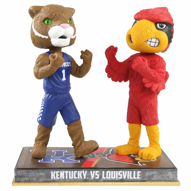 Kentucky Wildcats vs. Louisville Cardinals Wildcat Cardinal Rivalry Bobblehead