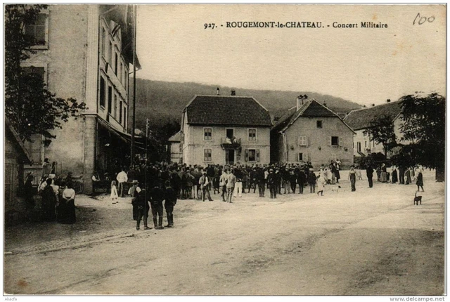 CPA AK ROUGEMONT-le-CHATEAU Military Concert (722798)