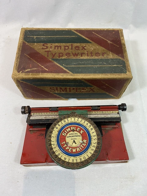 Machine à écrire Jouet Vintage Mettoy 4320 Prefect - Avec Boîte
