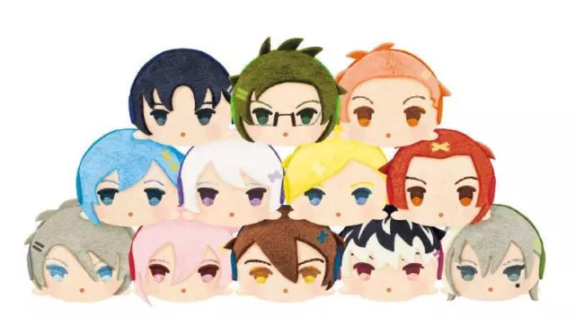 Idolish 7 Goods Plush Mascot Mochi Mochi BOX Complete Set Lot 12 Bulk 3