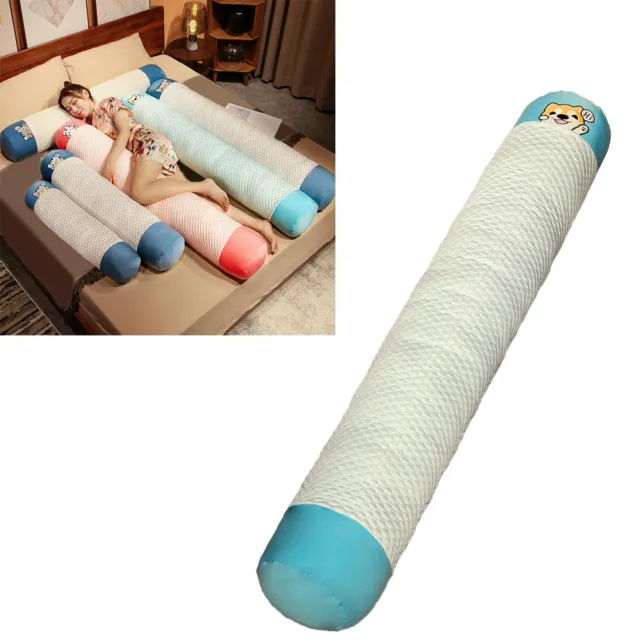 (4) Long Bed Pillow Removable Plush Body Pillow For Sleeping For