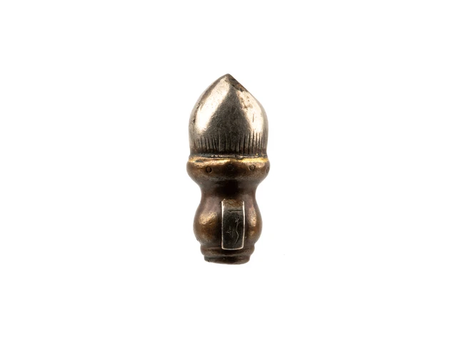 A Japanese Meiji Era Decorated Bead Signed Kazu