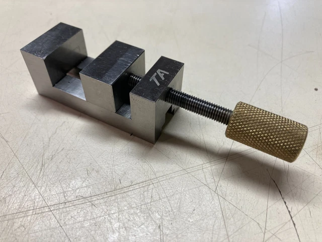 Precision Grinding Vise 2 1/2"X1"X1'  1" Max Opening Toolmaker Made