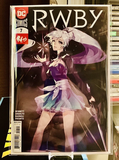 RWBY #7 (2019 DC) 🔥 Unreleased Recalled Error Variant Comic Book 🔥 NM Unread!!