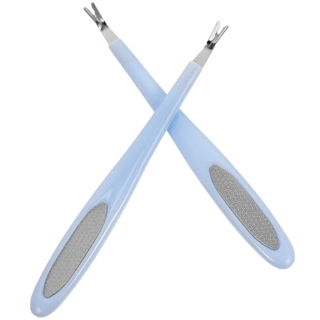 2 pz Professional Nail Manicure Tool unghie pelle morta rimuovere il