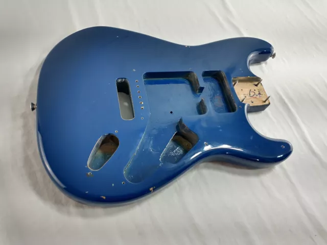 2002 Squier Affinity Stratocaster Body Blue 40mm