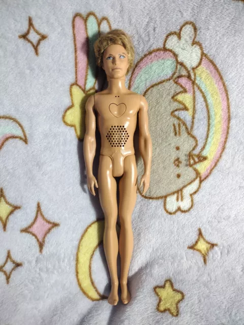 Mattel Barbie Sweet Talkin Ken Nude Doll (Working)