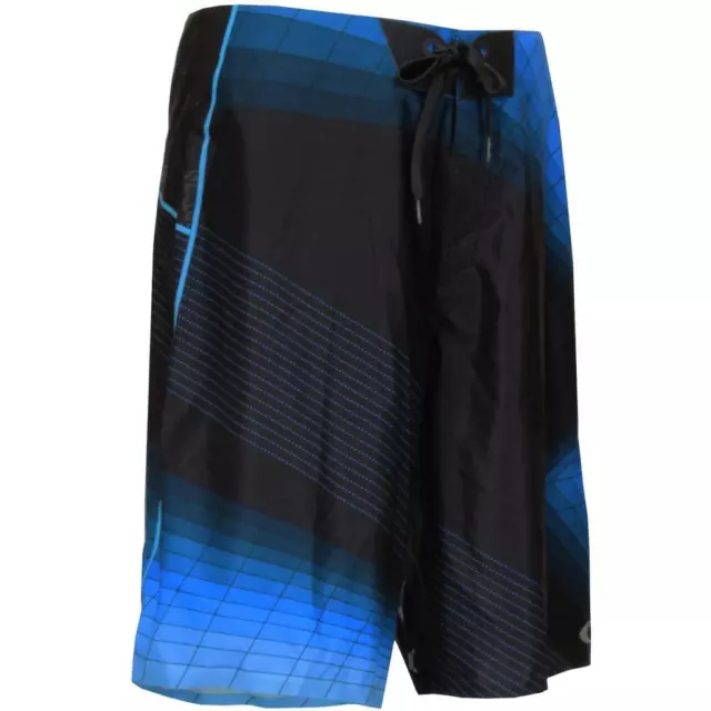 Oakley Blade 3 III 21 Boardshorts Mens Size 30 S Black Lithium Blue Sport Shorts 2