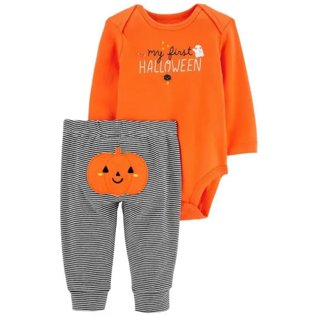 Baby Boys Girls Carters MY FIRST HALLOWEEN Outfit Size 6 9 12 18 24 months NWT