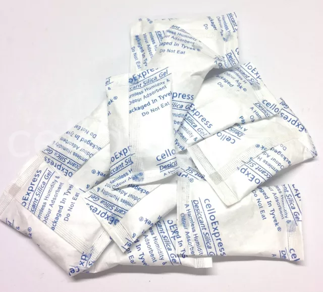 WISEDRY 10 GRAM [30PACKS] Rechargeable Silica Gel Desiccant Packets  Desiccant Ba £14.99 - PicClick UK