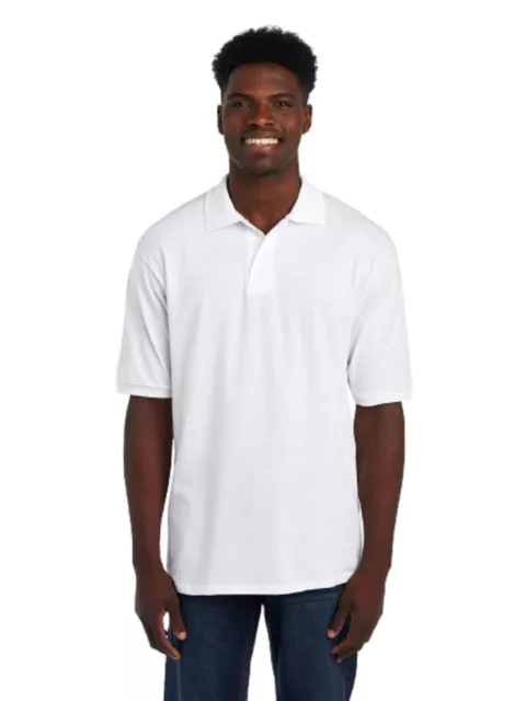 JERZEES MEN'S SPOTSHIELD Stain Resistant Polo Shirts (Short & Long ...