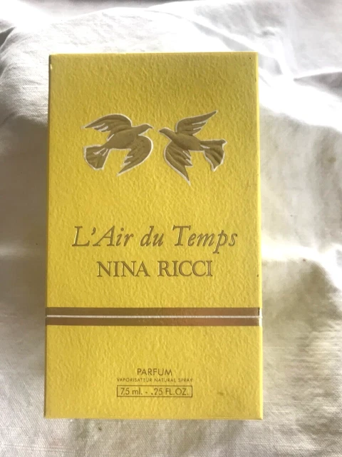 FLACON L'AIR DU temps Nina Ricci 7,5ml factice avec sa boîte et sa ...