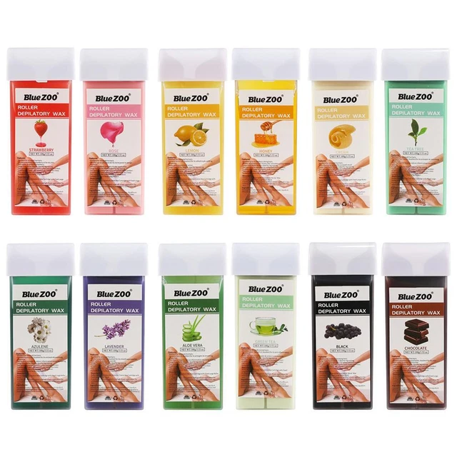 100 g cartucho de cera depilatoria enrollable calentador crema depiladora