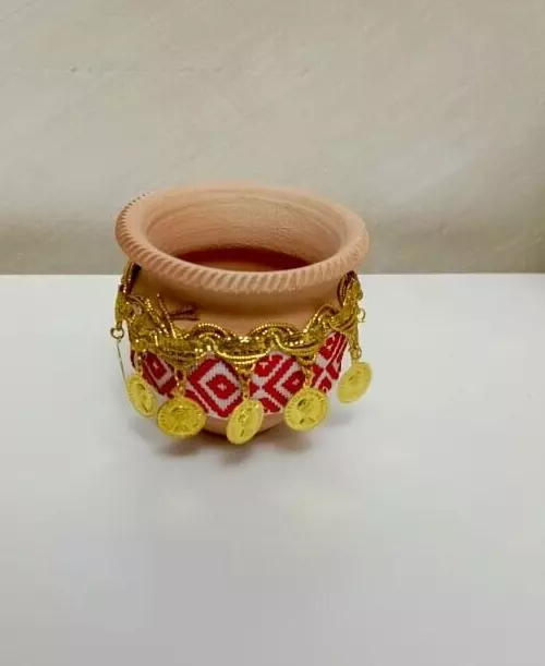 Pottery Vase Traditional Palestinian Decor New Fashion