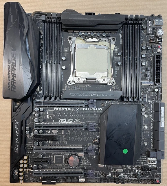 ASUS ROG RAMPAGE V Edition 10 LGA 2011-v3 Intel X99 Ext ATX Motherboard ...