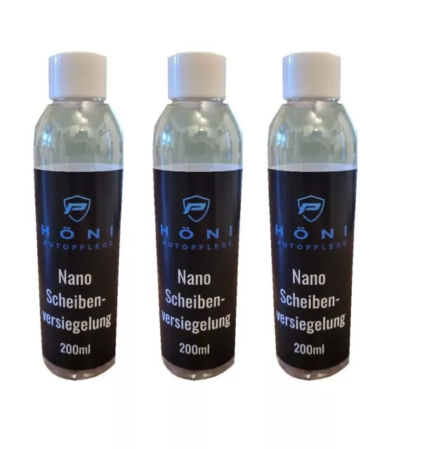 Scheibenversiegelung Nano Regenabweiser Lotus Effekt  PAB 3x 200ml