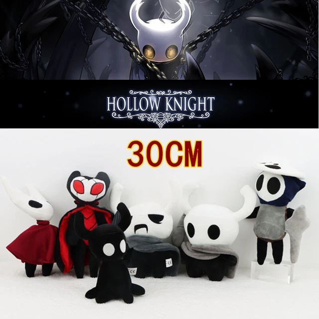 Hollow Knight Plüschfiguren – 2 Stück, Ghost Figur, Ca. 30 Cm, Aus Weicher PP-Baumwolle
