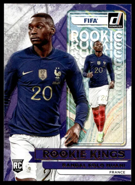 2022 Donruss Soccer #8 Randal Kolo Muani Rookies Kings RC
