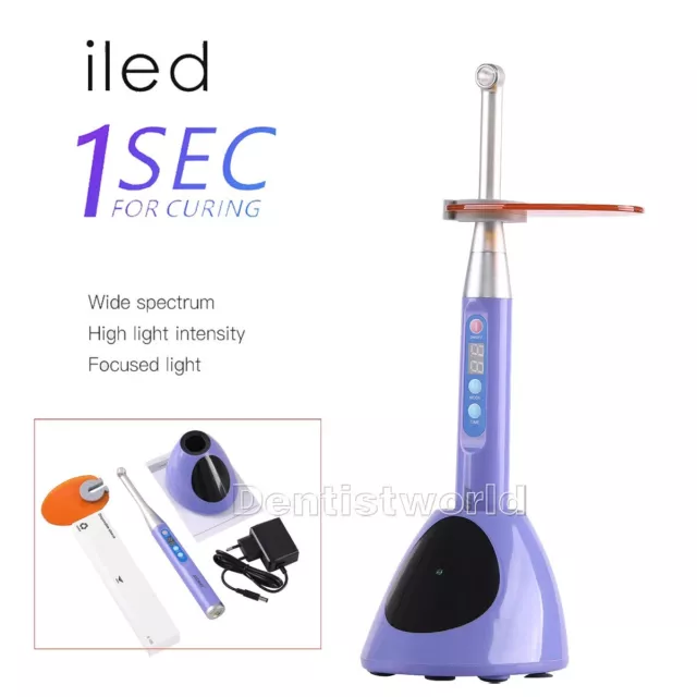 Woodpecker DTE Style 1 Sec Dental LED Curing Light Lamp 2300mW Cure iLed Purple