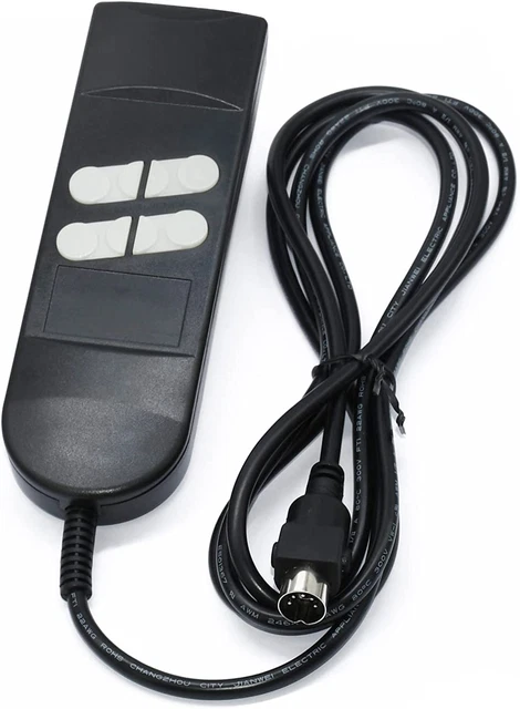Sofá eléctrico CEDINQII arriba/abajo 4 botones 5 pines línea de rollo 180° control manual remoto
