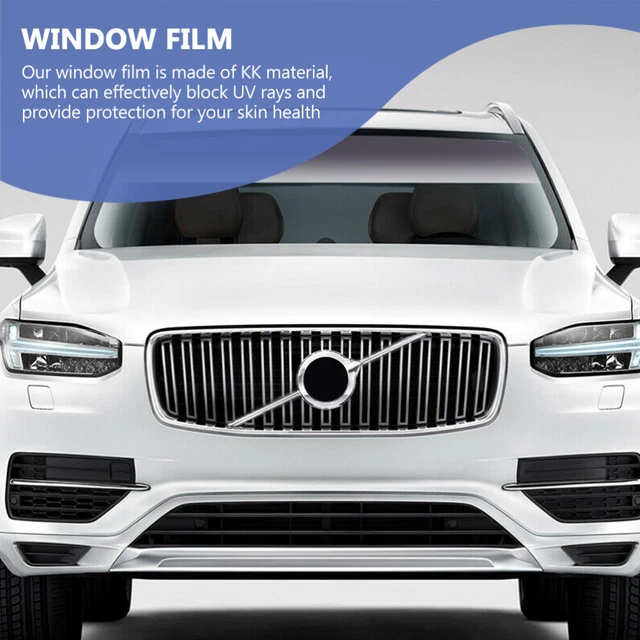 2 Count Mobile Window Tint Sun Protection Film Opaque Window Film Glass Car 2