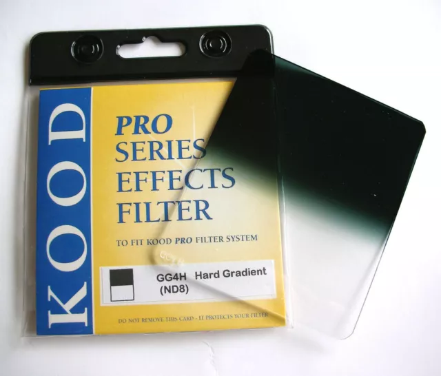 Kood Pro Serie ND-8 Gris Oscuro Duro Graduado Compatible con Cokin P NDX8 GG4H