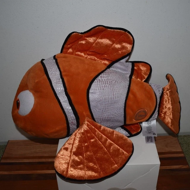 DISNEY STORE PIXAR Finding Nemo NEMO Stuffed Animal Plush Toy Fish